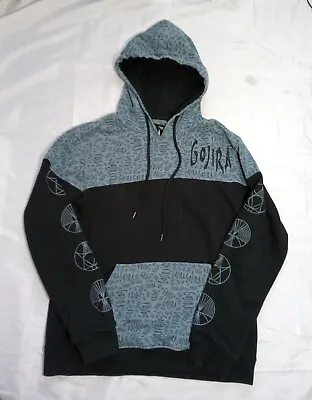 Buy Gojira Men's Skull Print Hoodie Black/Grey Size M • 22.50£