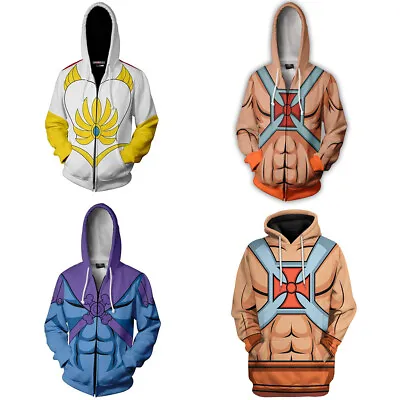 Buy 3D Hoodies Cosplay Teela Sweatshirt Coats He-Man And The Masters Of The Universe • 14.40£