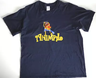 Buy Gildan Animal Muppets' Blue T Shirt Graphic Sizes Large Softstyle • 14.99£