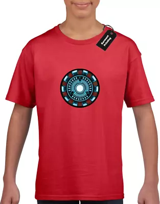 Buy Stark Heart Kids T Shirt Funny Superhero Comic Design Iron Top Man Gift • 7.99£