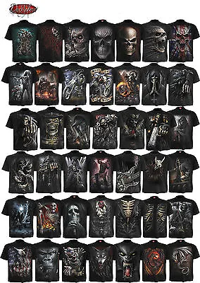 Buy Spiral Direct NEW DESIGNS Skull/Dragon/Reaper/Rock/Metal/Halloween/T Shirt/Top • 16.99£