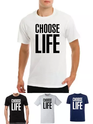 Buy Choose Life George Michael 80s Retro Music T-shirt • 8.99£