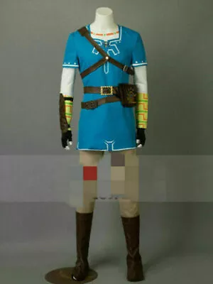Buy The Legend Of Zelda:Breath Of The Wild Link Cosplay Costume • 69.60£