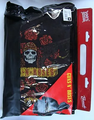 Buy Guns N' Roses Black Hoodie Axl Bouquet UK Size M Unused • 13.95£