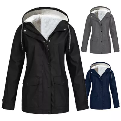 Buy Winter Womens Faux Fur Parka Coat Fashion Warm Hooded Jacket Ladies Coat • 21.99£