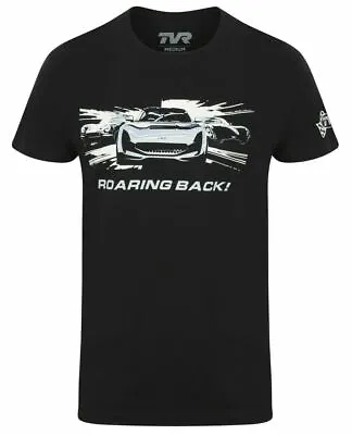 Buy TVR T-Shirt Griffith Roaring Back Spirit Of Driving Mens Official Merchandise • 6.49£