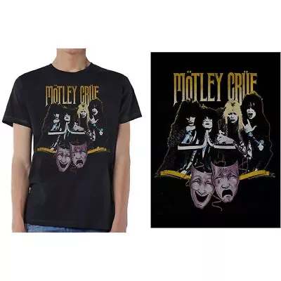 Buy Motley Crue 'Theatre Of Pain Vintage' Black T Shirt - NEW • 15.49£