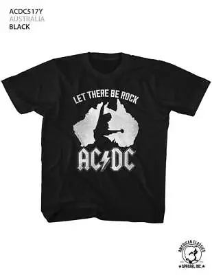 Buy AC/DC Australia Black Children's T-Shirt • 19.36£