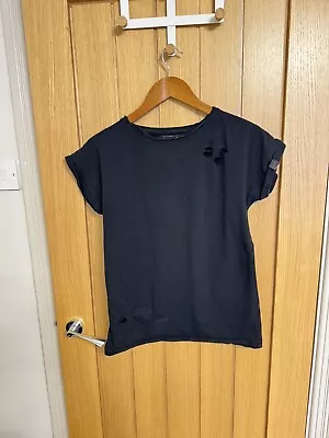 Buy Blackstar Wear Women’s Size Small Destroyed T-shirt  • 9.99£