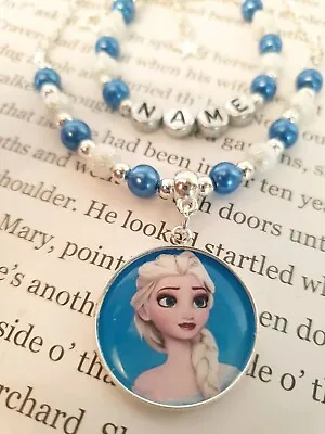 Buy Frozen 2 Elsa Gift Set Necklace Bracelets, Personalised Jewellery For Children! • 7.99£