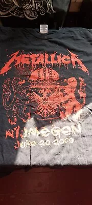 Buy Metallica T-Shirt Festival XL Rarität Niederlande Nijmegen • 0.86£