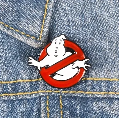 Buy Ghost Busters Enamel Pin Badge Iconic Movie Merch Gift 80s Retro Cool • 2.40£