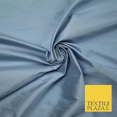 Buy Luxury 100% PURE Plain Dupion Raw Silk Handloom Dress Fabric OVER 55 COLOURS • 13.99£