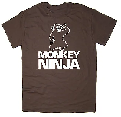 Buy Monkey Ninja - Funny T-shirt • 12.95£