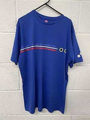 Buy Official SEGA Sonic T-Shirt Blue Line Rings Large • 14.99£