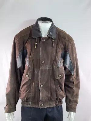 Buy Redsnake Brown Soft 100% Leather Gents Jacket (L) Large  • 20£