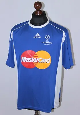 Buy Vintage MasterCard Champions League Merch Football Shirt Adidas Size M • 21.59£
