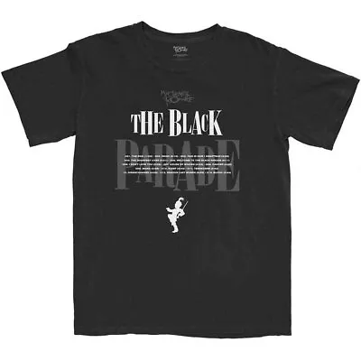 Buy Official My Chemical Romance The Black Parade Track Listing Mens Black T Shirt • 14.50£