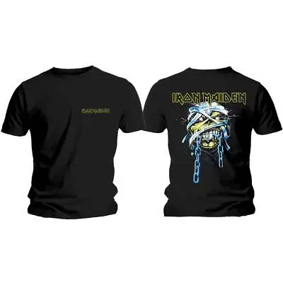 Buy Iron Maiden Powerslave Head & Logo Official Tee T-Shirt Mens • 18.27£