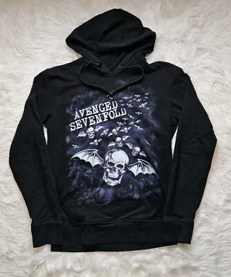 Buy Avenged Sevenfold Hoodie Shirt Womens M Band Trashed And Scattered A7X Graphic • 21.84£