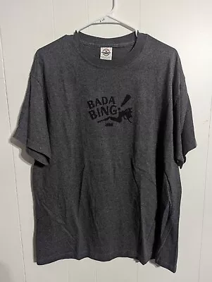 Buy Vintage - HBO The Sopranos Bada Bing T Shirt - Size Large • 28.35£