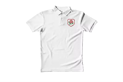 Buy England Supporters Rugby Polo Shirt For 2023 World Cup White T-shirt Men, Woman • 12.99£