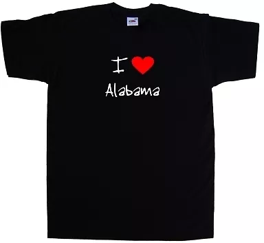 Buy I Love Heart Alabama T-Shirt • 8.99£