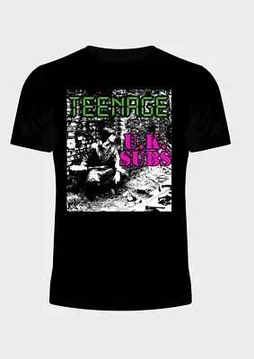 Buy UK Subs 'Teenage ' OFFICIAL T-shirt - NEW, Punk, Charlie Harper • 15.99£