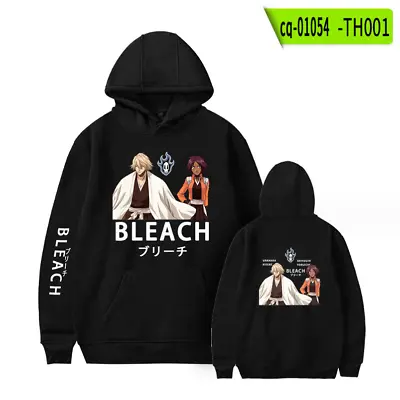 Buy Anime Bleach Print Hoodie Pullover Mens Women Autumn Fleece Streetwear Hooded • 26.39£
