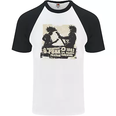 Buy Punk Festival 1983 Music Rock N Roll Mens S/S Baseball T-Shirt • 9.99£
