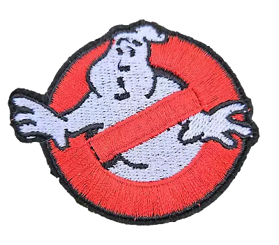 Buy Small Ghostbusters Embroidery Iron Or Sew On Cloth Patch Clothes T-Shirts 6.5cm • 2.95£