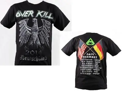 Buy OVERKILL - Germany 2014 - T-Shirt - Größe / Size L - Neu • 17.29£
