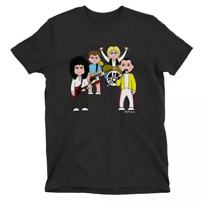 Buy Queen Camp VIPwees Baby T-Shirt Boy Girl ORGANIC Music Inspired Retro Rock • 11.99£