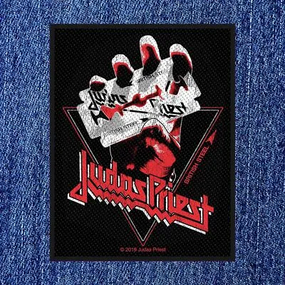 Buy Judas Priest - British Steel Vintage  (new) Sew On Patch Official Band Merch • 4.75£
