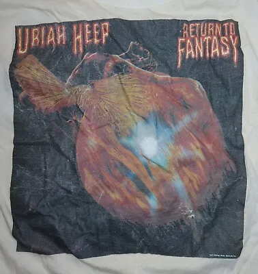 Buy Vintage Promo 1975 URIAH HEEP  Return To Fantasy  (MED) T-Shirt  Prima Donna  • 213.73£