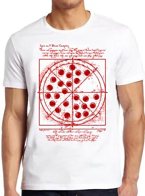 Buy Vitruvian Pizza Leonardo Da Vinci Spider Tom Movie Meme Gift Tee T Shirt M587 • 6.35£
