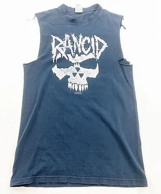 Buy Vintage Rancid Sleeveless Shirt 2003 Rare • 25.97£