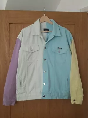 Buy Boohoo Ladies Multicoloured Denim Jacket - Size M  • 12£