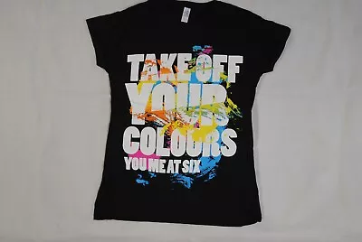 Buy You Me At Six Take Off Your Colours Ladies Skinny T Shirt New Official Rare • 7.99£