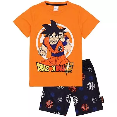 Buy Dragon Ball Z Boys Goku Short Pyjama Set NS8268 • 19.79£