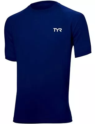 Buy TYR Tech T-Shirt - Swimming - Navy • 21.24£