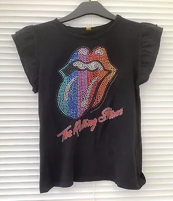 Buy Ladies Rolling Stones Black Top. Size M • 4.99£