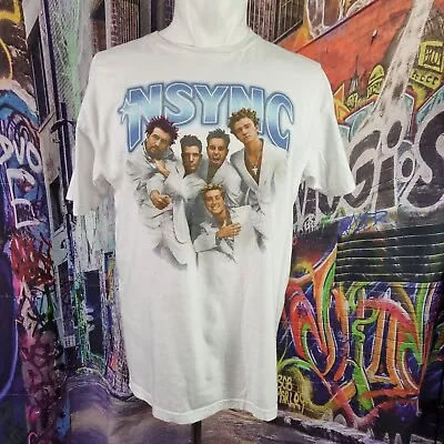 Buy NSYNC 2018 Volume 1 Band Shirt Size Large White Limited Edition (C5)  • 11.29£