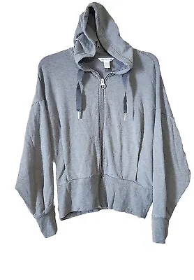 Buy Athleta Balance Jacket Hoodie Women Size Medium Gray Full Zip Sweatshirt Sweater • 19.29£
