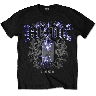 Buy AC/DC Electric Black T-Shirt OFFICIAL • 14.99£