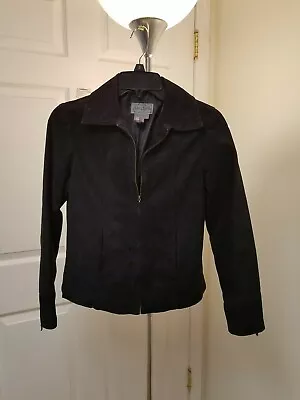 Buy Live A Little Black 100% Leather Jacket Size PP • 21.94£
