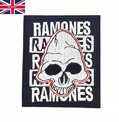 Buy Iron On RAMONES Patch Punk Rock Band Embroidered Badge Music Patches For Clothes • 3.25£