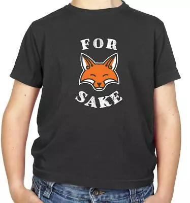 Buy For Fox Sake Kids T-Shirt - Funny - Meme - Spoof • 11.95£