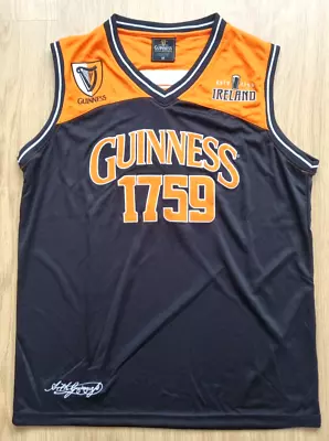 Buy Guinness 1759 Basketball Jersey Medium Official Merch Irish Stout Beer Hip Hop • 35£