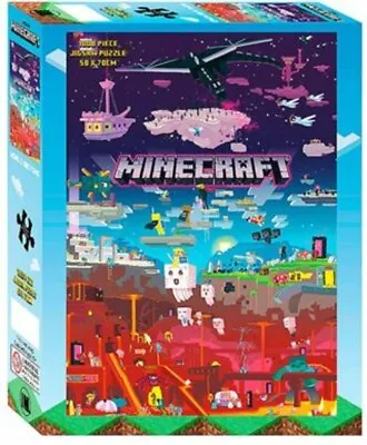 Buy Impact Merch. Puzzle: Minecraft - World Beyond 1000 Piece Puzzle • 18.94£
